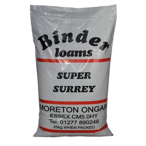 Binder Super Surrey Loam (Shipping Included) - Minimum Order 40 x 25kgs